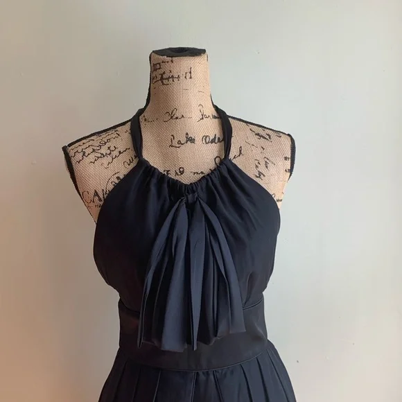 Thread Social black halter dress size 0 - Picture 4 of 11